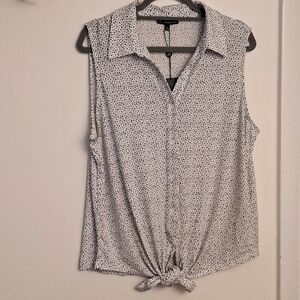 Adrianna Papell Sleeveless Blouse NWT